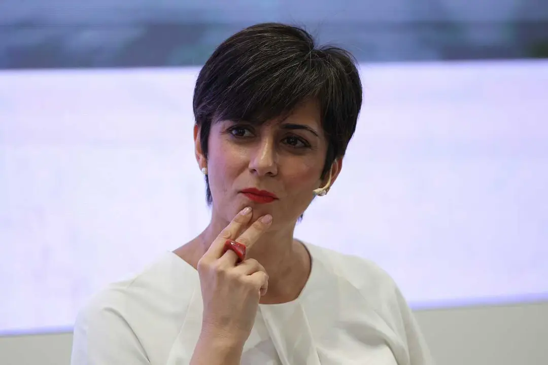 La ministra de Vivienda y Agenda Urbana, Isabel Rodr&iacute;guez, interviene en el acto &lsquo;8M. Creadoras del cambio&rsquo;, en el Ministerio de Vivienda y Agenda Urbana, a 6 de marzo de 2026, en Madrid (Espa&ntilde;a). 