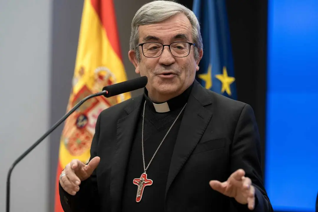 Archivo - El presidente de la Confederaci&oacute;n Episcopal Espa&ntilde;ola, Luis Arg&uuml;ello, en el Palacio de Parcent, a 8 de enero de 2026, en Madrid (Espa&ntilde;a). 
