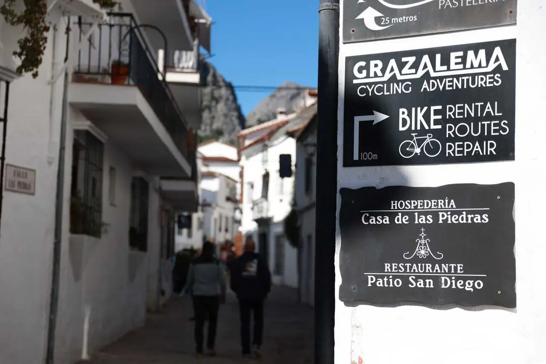La localidad gaditana de Grazalema, gravemente afectada por el temporal pasado, avanza hacia la normalidad . A 23 de febrero de 2026 en Grazalema, C&aacute;diz (Andaluc&iacute;a, Espa&ntilde;a). 