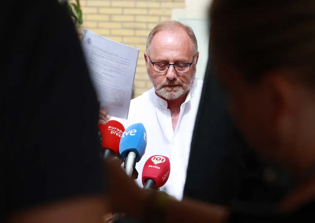 Archivo - El padre de Marta del Castillo, Antonio del Castillo, en una imagen de arhivo.