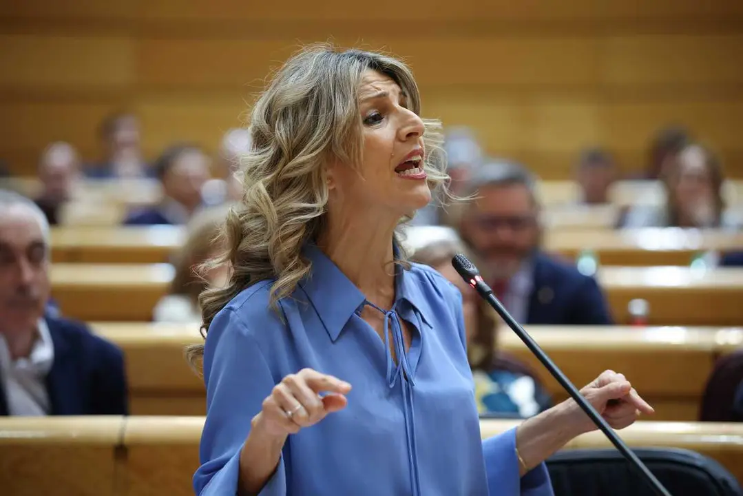 La vicepresidenta segunda y ministra de Trabajo y Econom&iacute;a Social, Yolanda D&iacute;az.