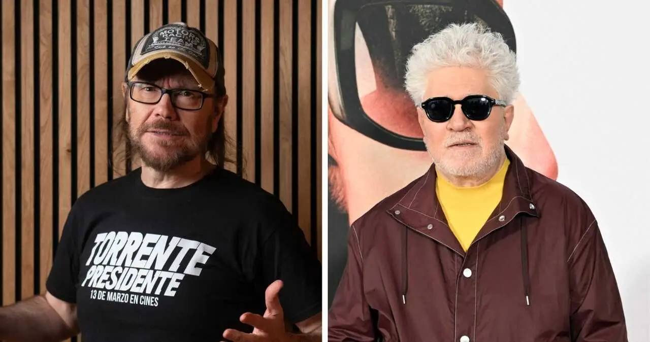 Santiago Segura y Pedro Almod&oacute;var