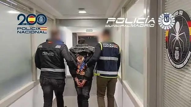 Detenido en Madrid un fugitivo buscado en Honduras por doble asesinato