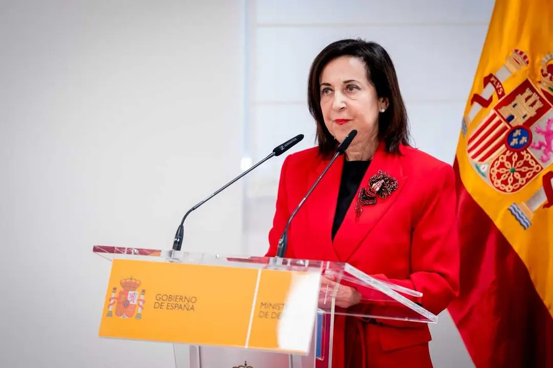 La ministra de Defensa, Margarita Robles, en la entrega de los premios 'Soldado Idoia Rodr&iacute;guez'