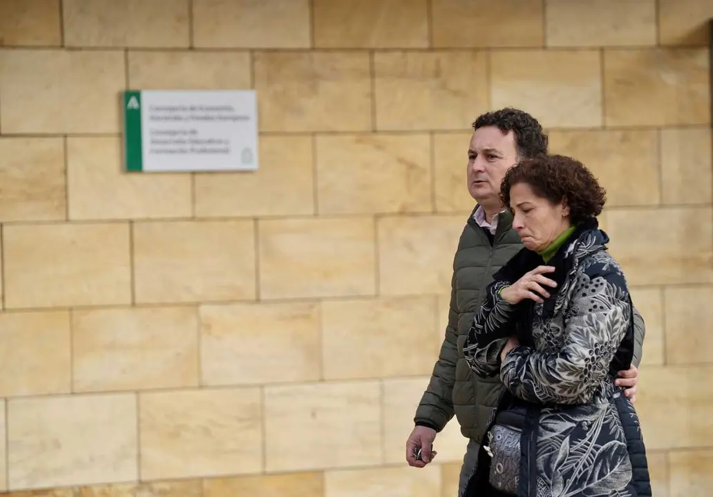 Archivo - Los padres de Sandra Pe&ntilde;a en imagen de archivo.