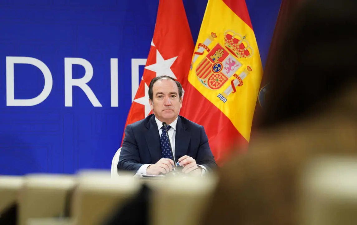 El delegado de Urbanismo, Medio Ambiente y Movilidad del Ayuntamiento de Madrid, Borja Carabante.