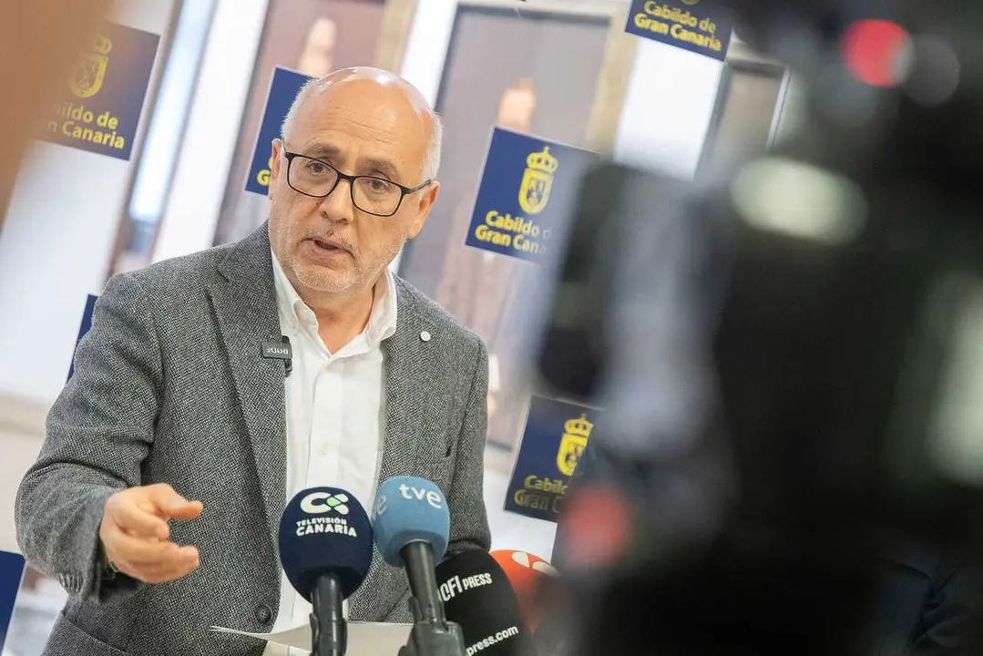 Archivo - El presidente del Cabildo de Gran Canaria, Antonio Morales