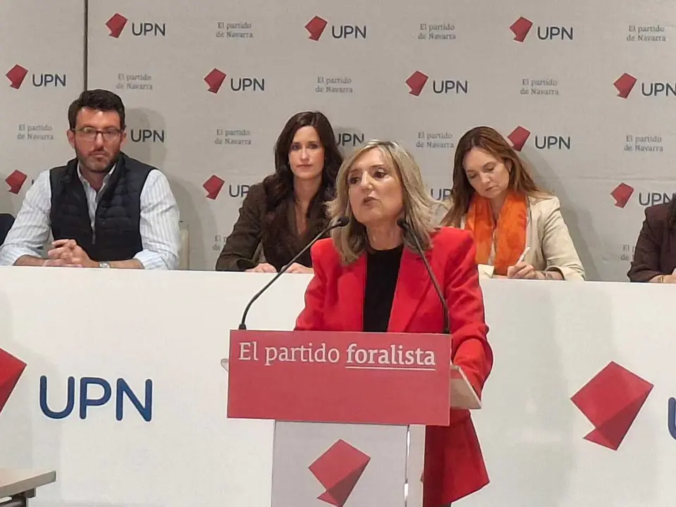 Archivo - Cristina Ibarrola, presidenta de UPN.