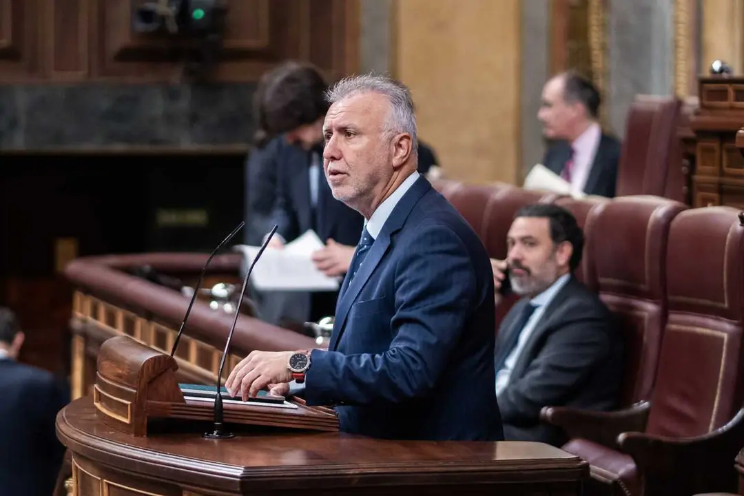 El ministro de Pol&iacute;tica Territorial y Memoria Democr&aacute;tica, &Aacute;ngel V&iacute;ctor Torres.