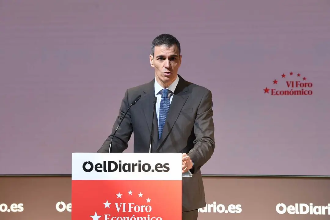 El presidente del Gobierno, Pedro s&aacute;nchez, 