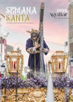 Cartel de la Semana Santa de Aguilar de la Frontera de 2026.