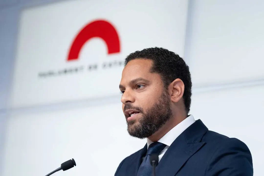 Archivo - El secretario general de VOX y l&iacute;der del partido en Catalunya, Ignacio Garriga, en una imagen de archivo.