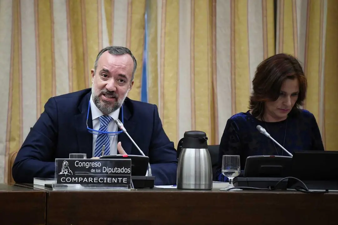 Archivo - El ex secretario de  Estado de Seguridad Francisco Mart&iacute;nez comparece durante la Comisi&oacute;n de Investigaci&oacute;n sobre la denominada 'Operaci&oacute;n Catalu&ntilde;a', en el Congreso de los Diputados, a 15 de octubre de 2024, en Madrid (Espa&ntilde;a).  