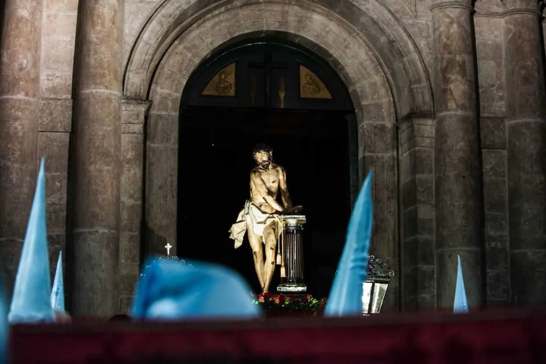 Archivo - Salida del Jes&uacute;s Atado a la Columna de Gregorio Fern&aacute;ndez.