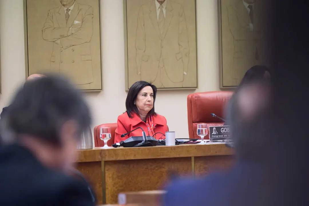 La ministra de Defensa, Margarita Robles, comparece ante la Comisi&oacute;n Mixta de Seguridad Nacional, en el Congreso 