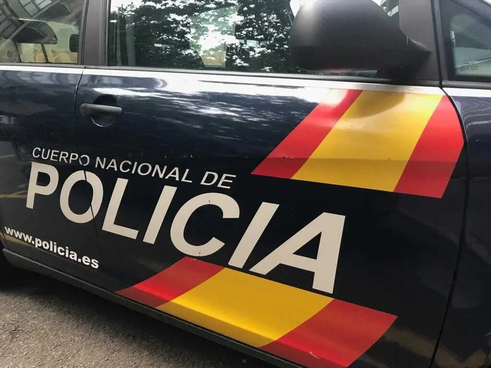 Archivo - Coche de la Polic&iacute;a Nacional