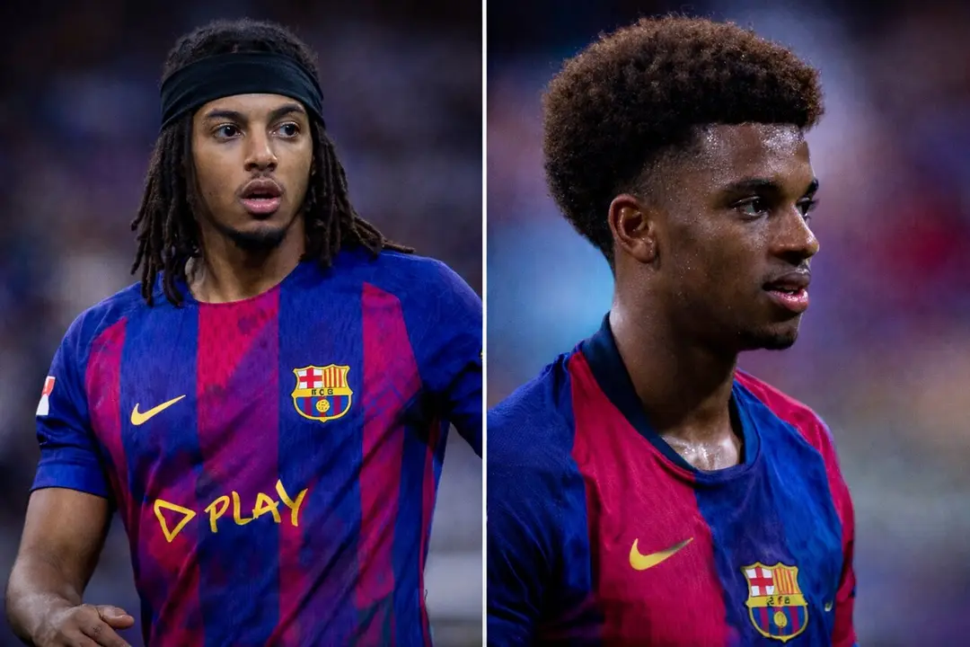 Alejandro Balde y Jules Kound&eacute;, listos para regresar con el FC Barcelona tras recibir el alta m&eacute;dica.