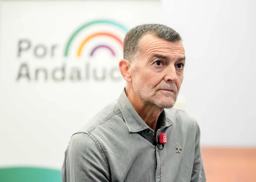 Archivo - El coordinador federal de IU y candidato de Por Andaluc&iacute;a a la Junta, Antonio Ma&iacute;llo, en una entrevista concedida a Europa Press.