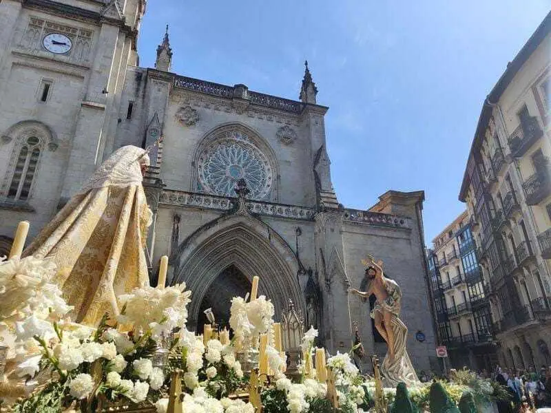 Porcesi&oacute;n de la Luz y de la Resurrecci&oacute;n en Bilbao