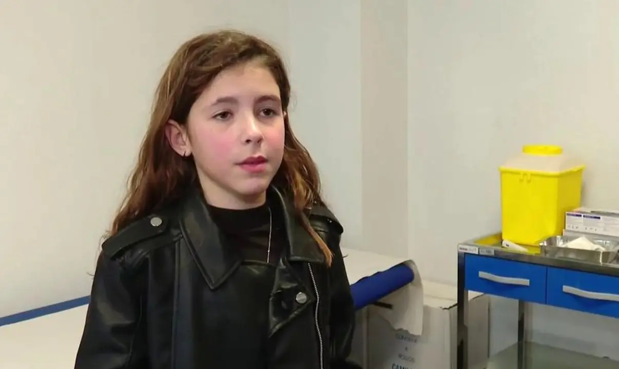 La joven Noa afectada por migra&ntilde;as