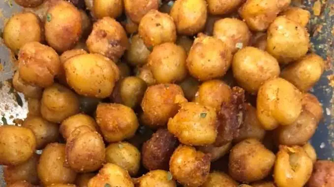 Garbanzos en Air Fryer