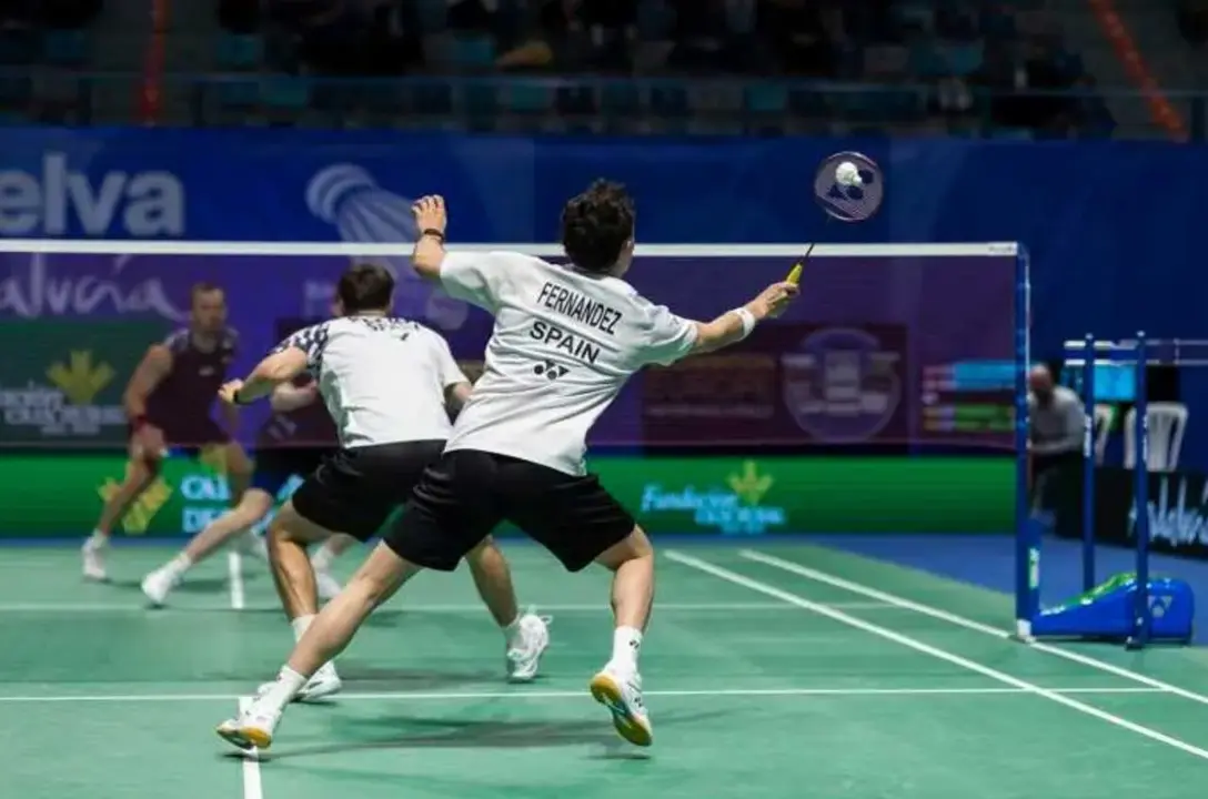 Espa&ntilde;a se queda sin sus bazas en el Europeo de b&aacute;dminton de Huelva