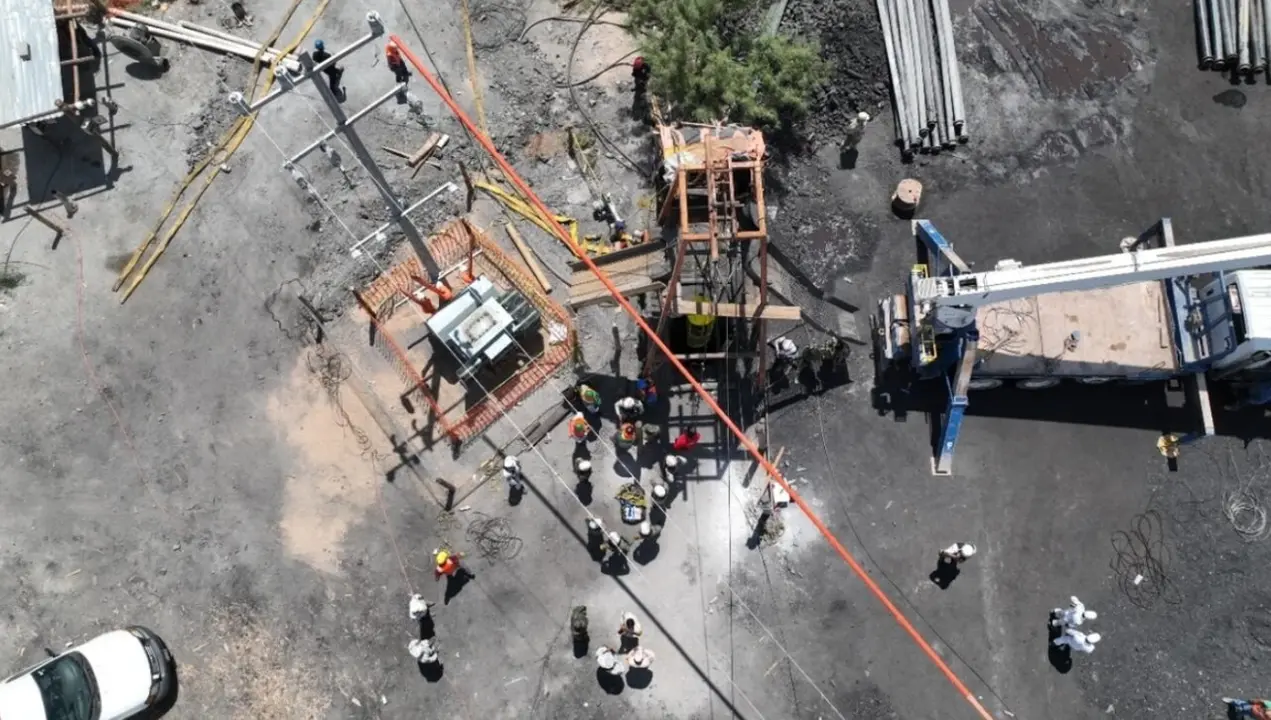 Rescate del minero mexicano