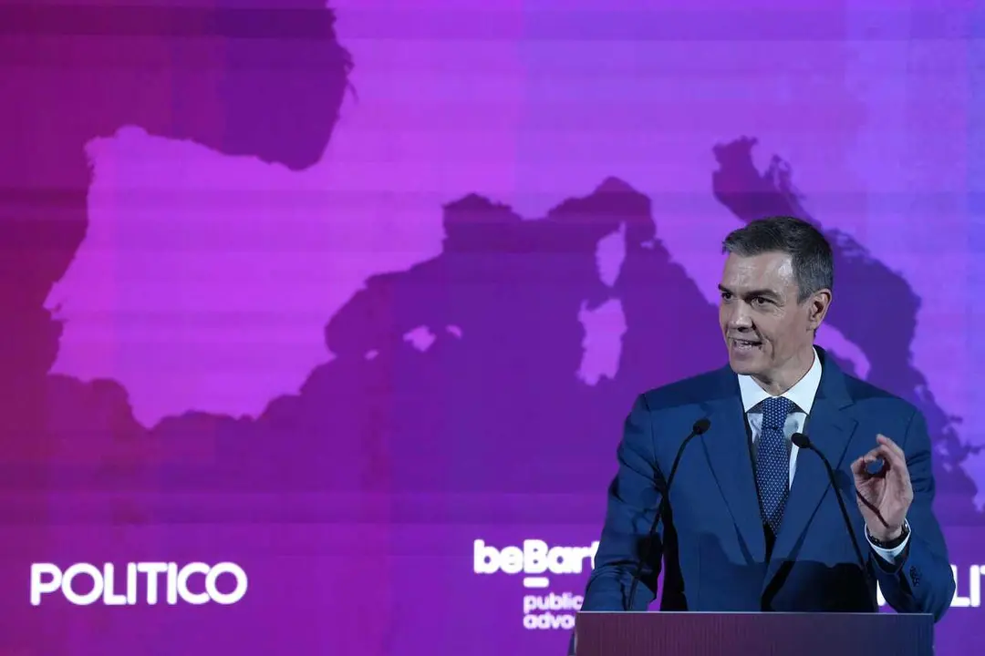 El presidente del Gobierno, Pedro S&aacute;nchez, interviene durante el European Pulse Forum 2026