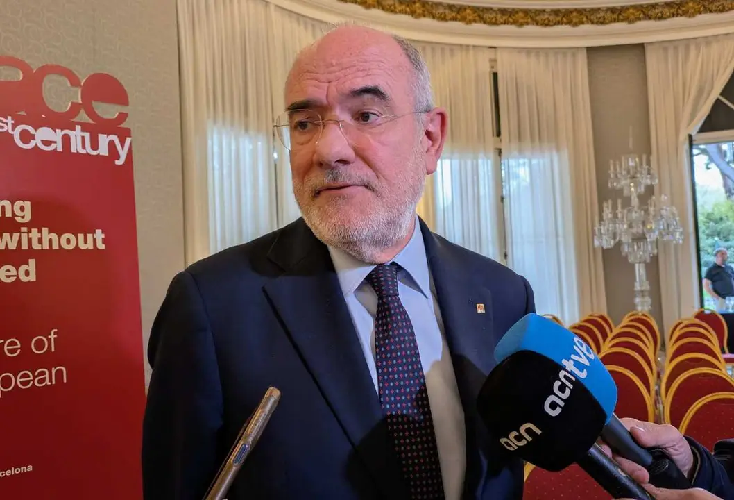 El conseller de UE y Acci&oacute;n Exterior de la Generalitat, Jaume Duch