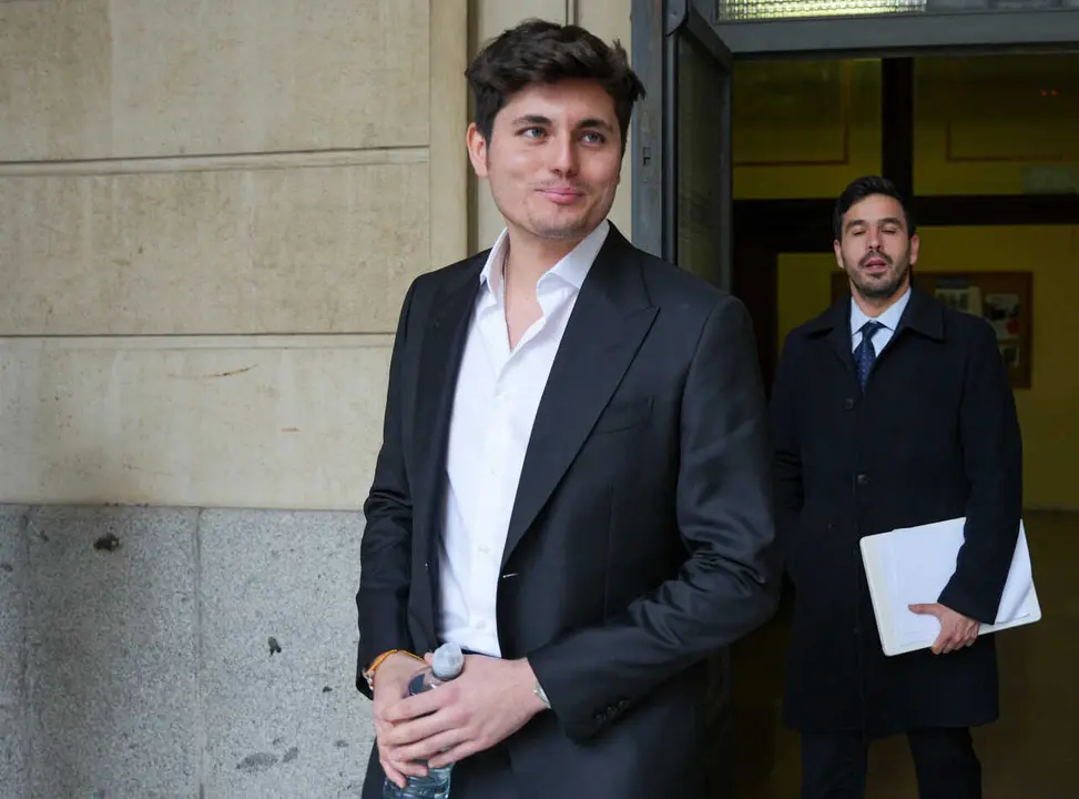 Archivo - Vito Quiles, a su salida del Juzgado de Instrucci&oacute;n tras declarar como investigado por presuntas injurias. A 25 de febrero de 2025, en Sevilla (Andaluc&iacute;a, Espa&ntilde;a). 