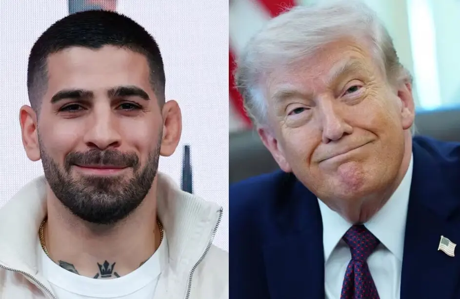 Illia Topuria y Donald Trump