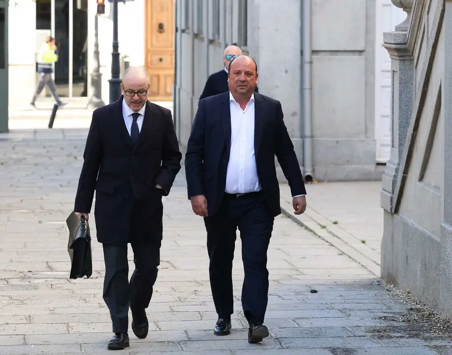 El empresario Claudio Rivas Ruiz Capillas a su llegada al Tribunal Supremo, a 13 de abril de 2026, en Madrid (Espa&ntilde;a). 