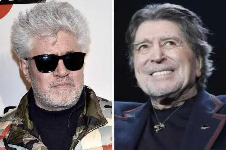 Pedro Almod&oacute;var y Joaqu&iacute;n Sabina