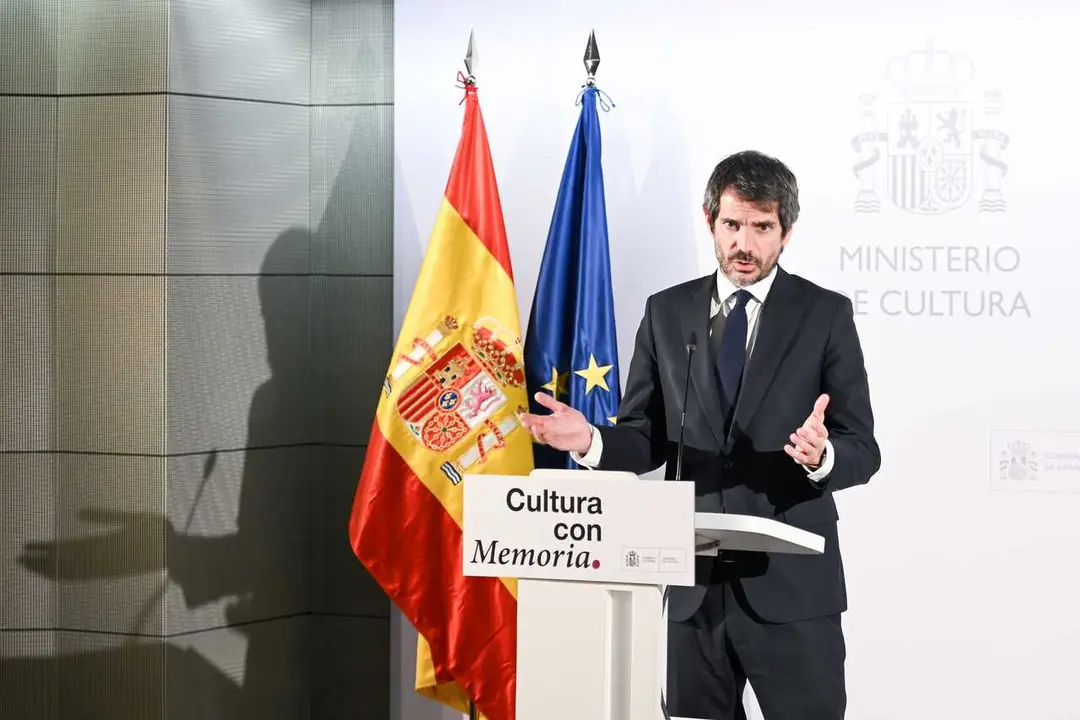 El ministro de Cultura, Ernest Urtasun.