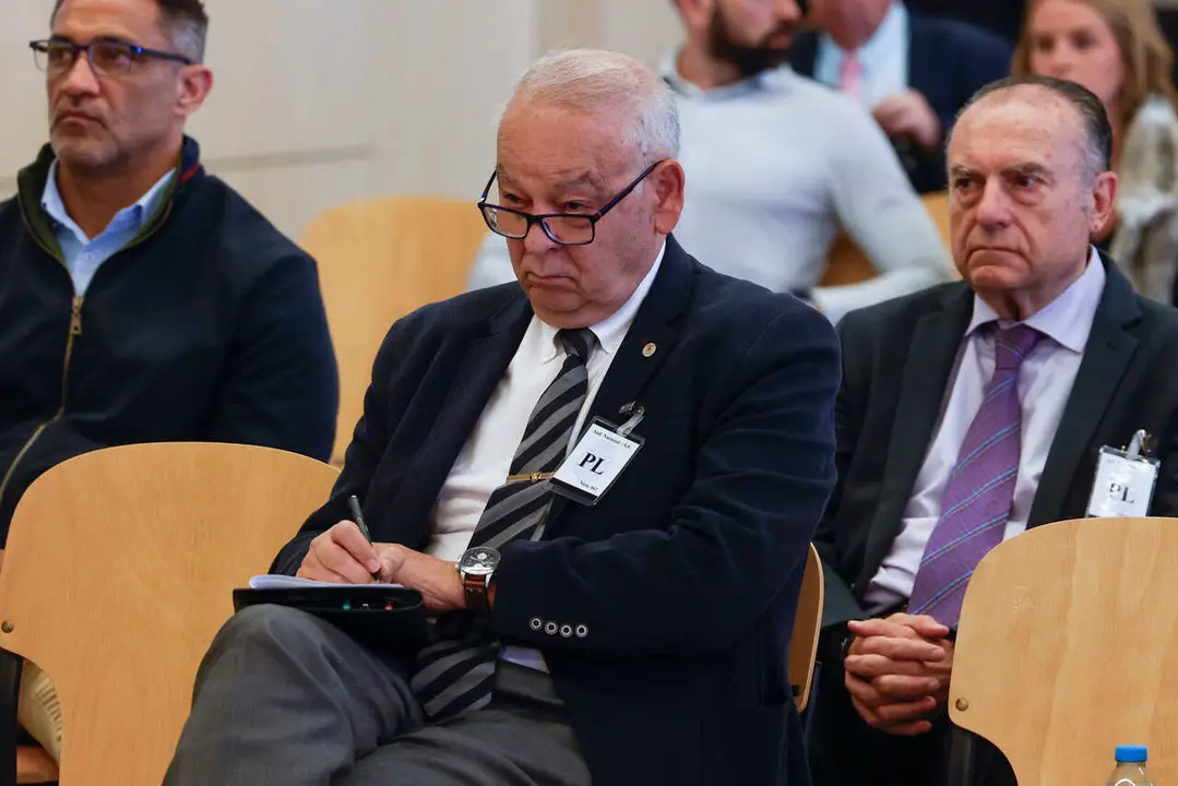 El exDAO de la Polic&iacute;a Nacional Eugenio Pino durante el primer d&iacute;a del juicio de la Operaci&oacute;n Kitchen, en la Audiencia Nacional, a 6 de abril de 2026, en San Fernando de Henares, Madrid (Espa&ntilde;a). 