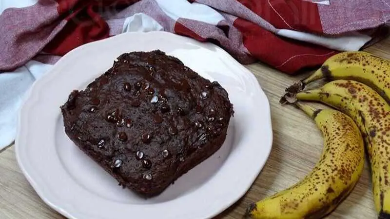 Cocina este Bizcocho de chocolate saludable, con 3 minutos en el microondas