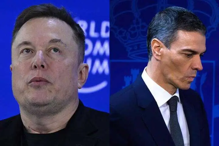 Elon Musk y Pedro S&aacute;nchez