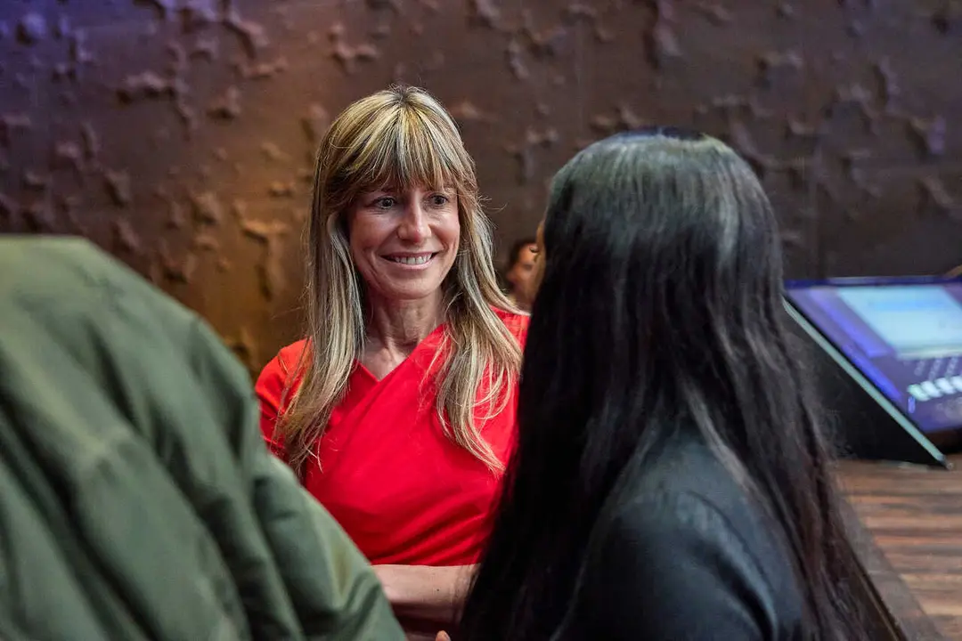 Archivo - La esposa del presidente del Gobierno de Espa&ntilde;a, Bego&ntilde;a G&oacute;mez, durante la presentaci&oacute;n de la plataforma de &lsquo;Lideremos', en Caixa Forum Madrid, a 9 de junio de 2023, en Madrid (Espa&ntilde;a).