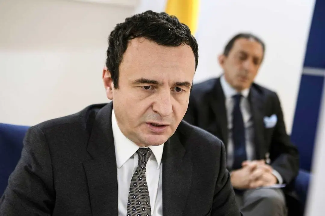 Archivo - El primer ministro de Kosovo, Albin Kurti