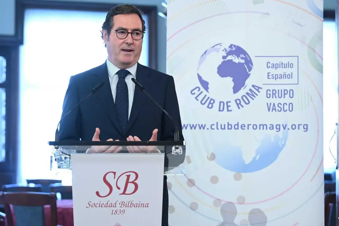 El presidente de la Confederaci&oacute;n Espa&ntilde;ola de Organizaciones Empresariales (CEOE), Antonio Garamendi