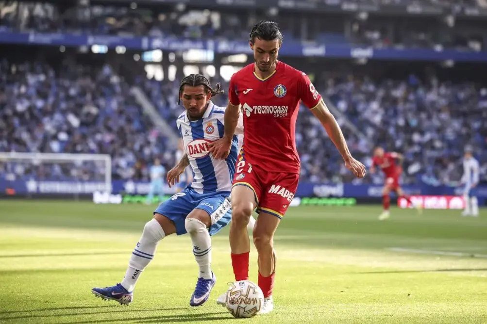 Partido entre el Espanyol y el Getafe