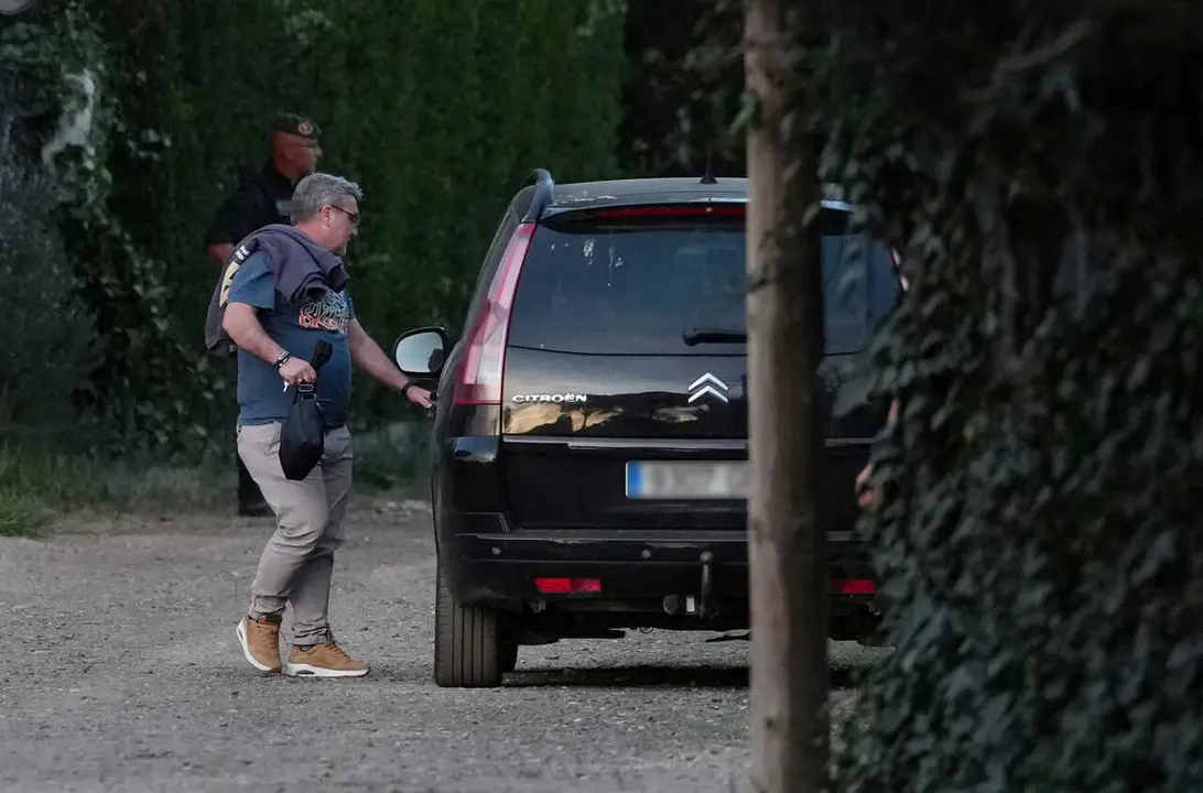 El principal sospechoso y acusado de la muerte de Esther L&oacute;pez, &Oacute;scar S.M, a 16 de abril de 2026, en Traspinedo, Valladolid, Castilla y Le&oacute;n (Espa&ntilde;a). 