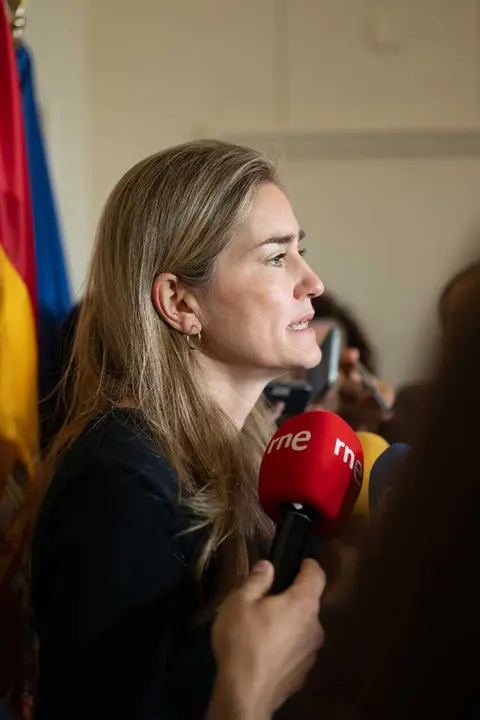 La vicepresidenta tercera y ministra para la Transici&oacute;n Ecol&oacute;gica y el Reto Demogr&aacute;fico, Sara Aagesen.