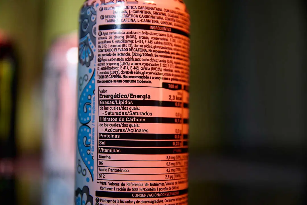 Archivo - Bebida energ&eacute;tica, a 25 de febrero de 2026, en Madrid (Espa&ntilde;a). El ministro de Derechos Sociales, Consumo y Agenda 2030, Pablo Bustinduy, ha anunciado este mi&eacute;rcoles que el Gobierno pondr&aacute; en marcha una normativa para prohibir la venta de todas 