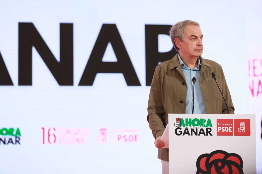 El expresidente del Gobierno Jos&eacute; Luis Rodr&iacute;guez Zapatero, participa en el 16&ordf; Congreso Regional del PSOE de Extremadura