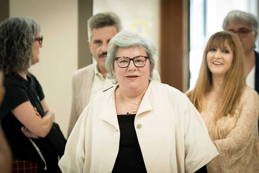 La falsamente inculpada por el asesinato de Roc&iacute;o Wanninkhof, Dolores V&aacute;zquez, ofrece unas declaraciones a los medios tras recibir la Medalla a la Promoci&oacute;n de los Valores de Igualdad, a 27 de abril de 2026, en Madrid (Espa&ntilde;a). 