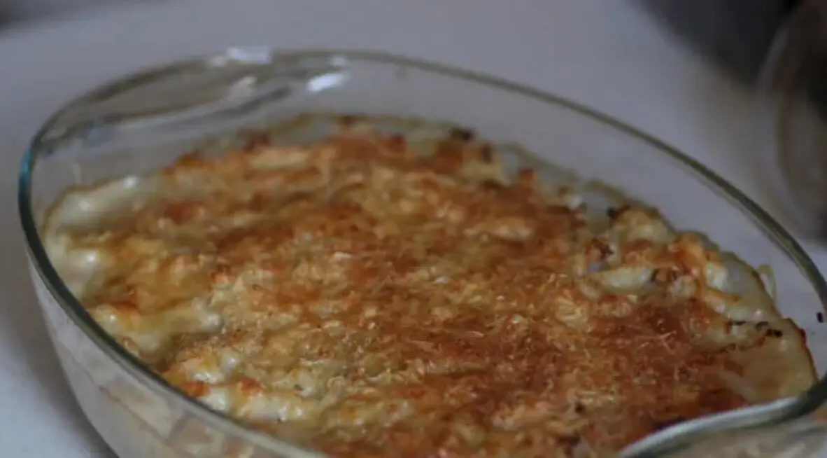 Coliflor gratinada