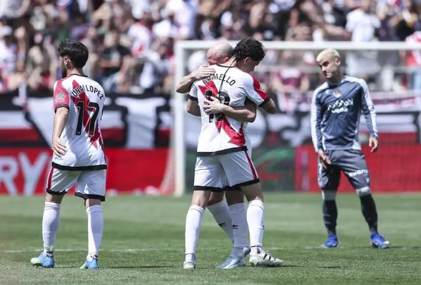Partido del Rayo Vallecano contra la Real Sociedad