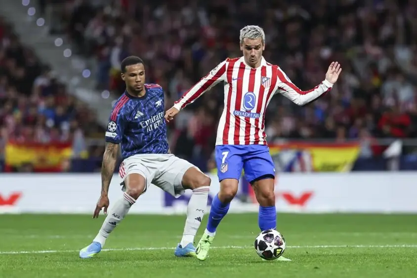 Griezmann ante el Arsenal