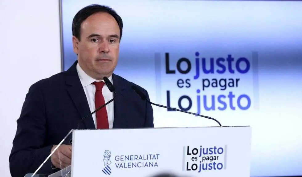 Imagen del 'president' de la Generalitat, Juanfran P&eacute;rez Llorca.